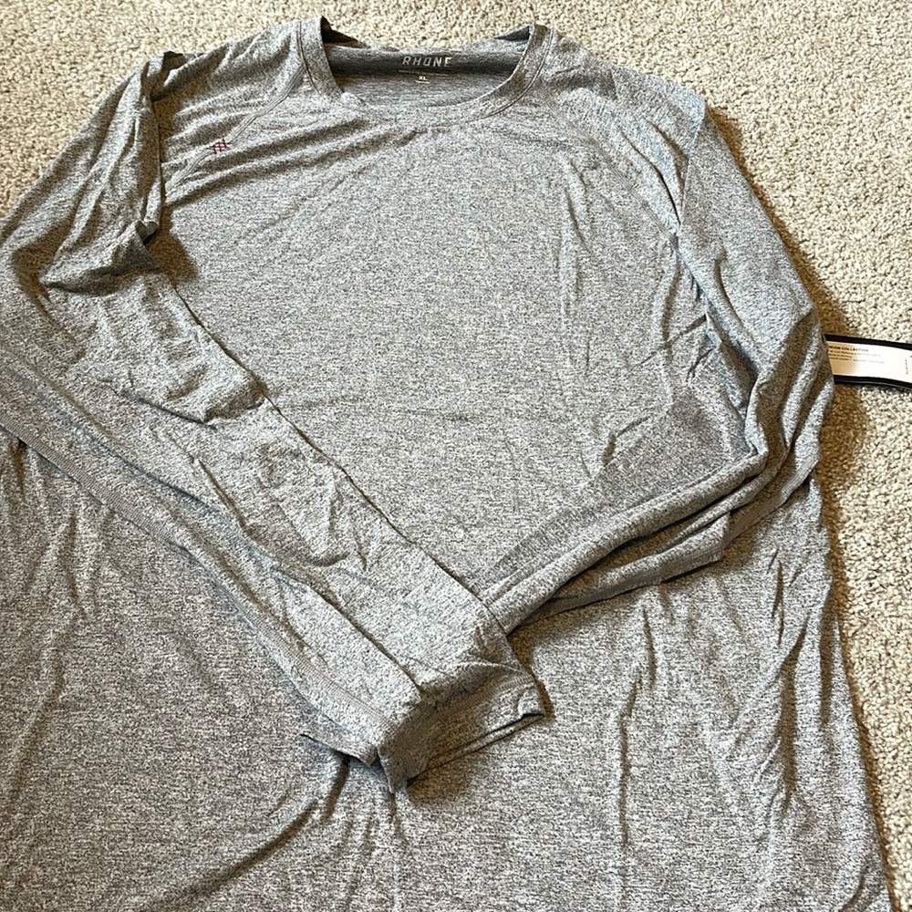 Rhône gray reign long sleeve XL